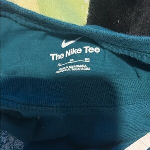 Nike Teal T-Shirt and purple shirt